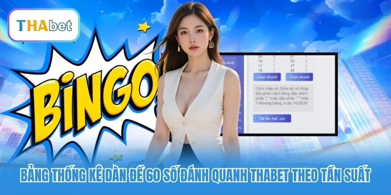 Bảng thống kê dàn đề 60 số đánh quanh Thabet theo tần suất Bảng thống kê dàn đề 60 số đánh quanh Thabet theo tần suất