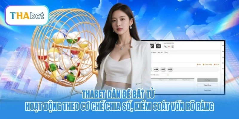 Thabet dàn đề bất tử hoạt động theo cơ chế chia số, kiểm soát vốn rõ ràng Thabet dàn đề bất tử hoạt động theo cơ chế chia số, kiểm soát vốn rõ ràng